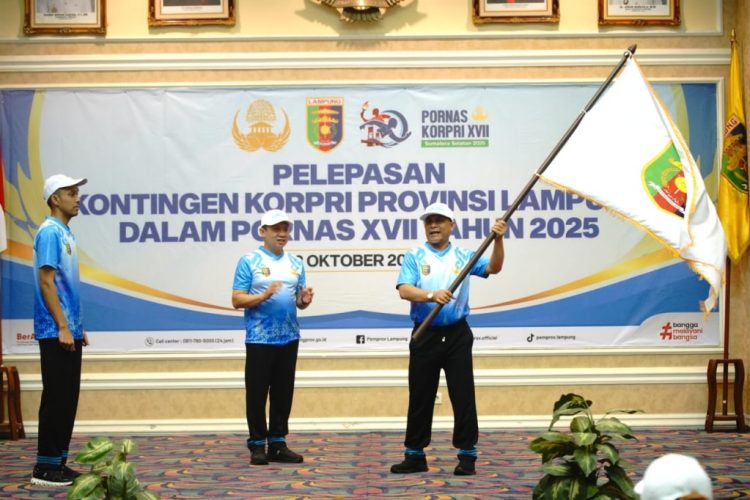 Gubernur Lampung Lepas 139 Atlet Korpri ke Pornas XVII di Palembang