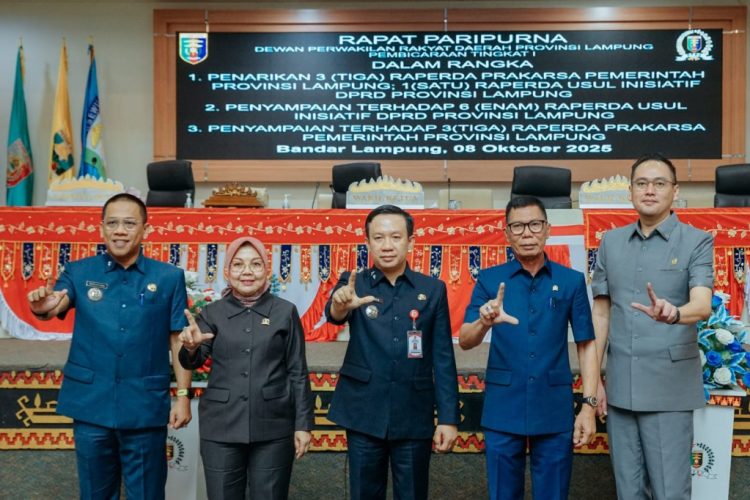 Pemprov Lampung Usulkan Tiga Raperda Strategis, Termasuk Perubahan Status BUMD dan Pencabutan Perda Wajib Belajar