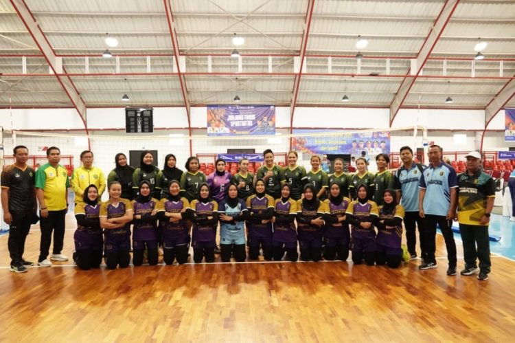 Tim Voli Putri Lampung Pastikan Tiket Final Pornas Korpri 2025 Setelah Kalahkan Kaltim