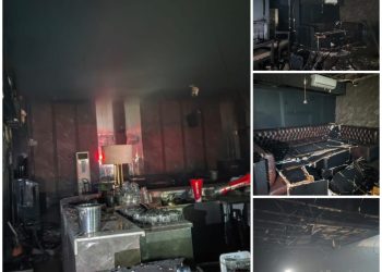 Heboh! Bar dan Lounge Radar Space Bandar Lampung Ludes Terbakar, Diduga Akibat Human Error Saat Pengisian Daya Sisha Elektrik