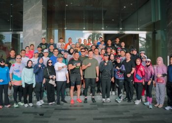 Meriah! Gubernur Rahmat Mirzani Djausal Dampingi Menko AHY Dalam Fun Run Bandar Lampung, Bukti Kolaborasi Lintas Sektor Demi Majukan Gerbang Sumatera