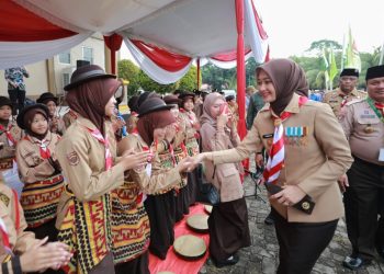 Jambore Pramuka Penggalang Lampung VII 2025 Resmi Dibuka, Wagub Jihan Dorong Generasi Muda Siap Songsong Indonesia Emas 2045