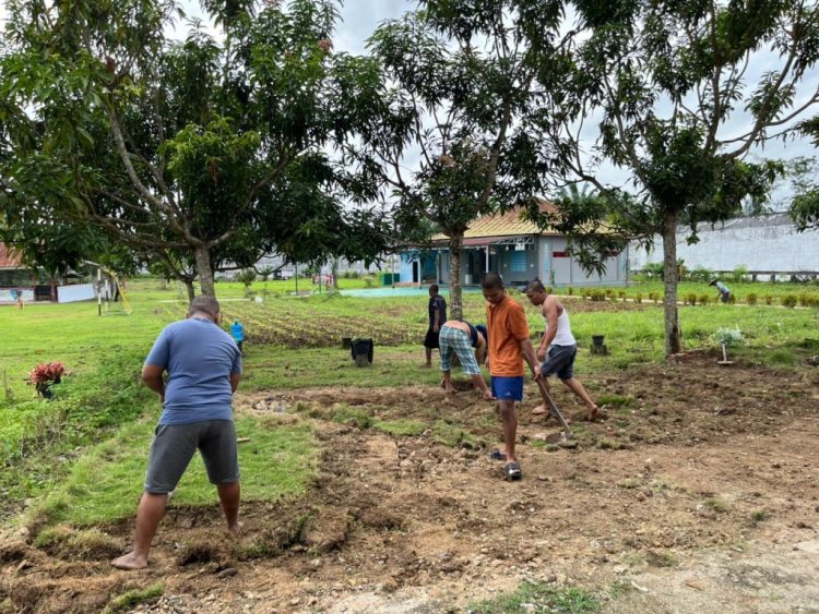 Lapas Dharmasraya Ubah Kolam Jadi Jalan Tertata Rapi, WBP Ikut Bangun Wajah Baru Pemasyarakatan
