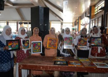 Gebyar “Ayo Membatik” Warnai Lampung Tengah, Bunda PAUD Ajak Anak Cintai Batik Sejak Dini