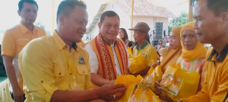 Meriah dan Penuh Semangat! Hanan A. Razak Serukan Kader Golkar Jaga Pancasila di HUT ke-61 di Pringsewu