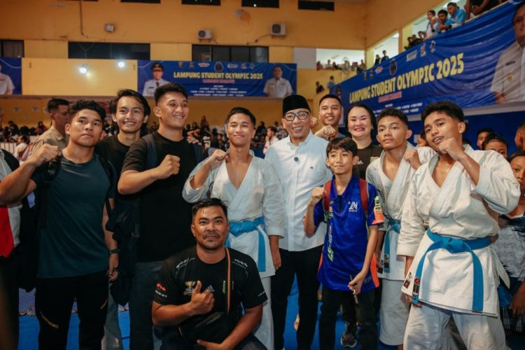 Semangat Juang Atlet Muda Menggelora di Lampung Student Olympic 2025 Cabang Karate