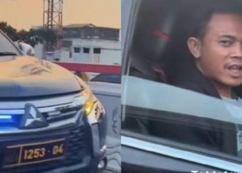 Viral Pajero Strobo dan Pelat Dinas Palsu di Bandung, Polisi Amankan Sopir Tasikmalaya