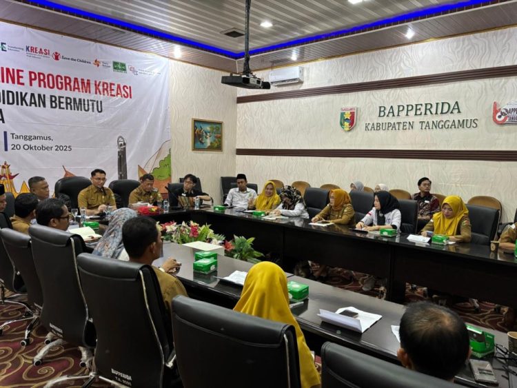 Program KREASI Save the Children Dorong Pendidikan Bermutu di Tanggamus melalui Studi Baseline
