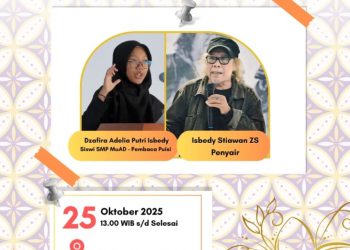 Pekan Kebudayaan Daerah Lampung 2025 Dimulai, Isbedy dan Dzafira Tampil di Hari Terakhir dengan Puisi Menggetarkan Hati