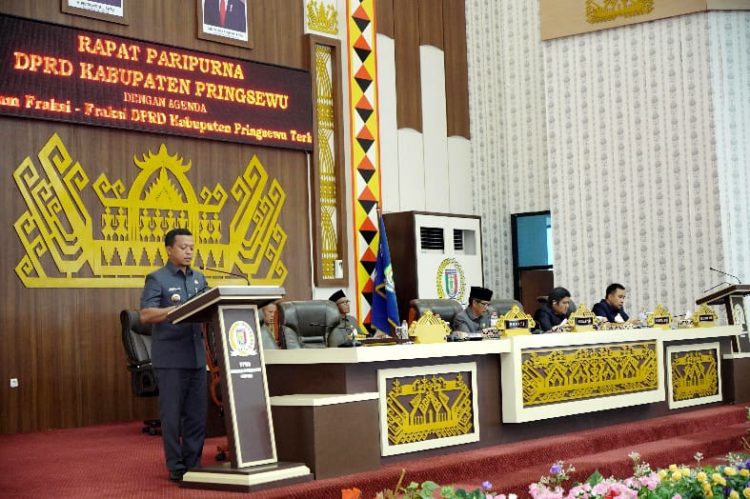 Bupati Pringsewu Jawab Tegas Pemandangan Fraksi DPRD: APBD 2026 Siap Jadi Pilar Pembangunan Daerah
