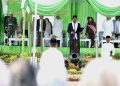 Bupati Pringsewu Pimpin Upacara Peringatan Hari Santri Nasional 2025