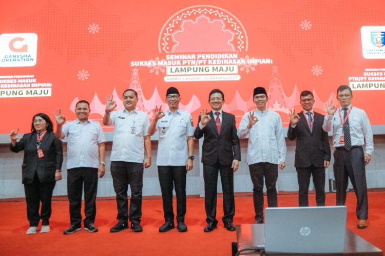 Seminar Kependidikan di Unila Dorong Siswa Lampung Siapkan Diri Hadapi Persaingan Masuk PTN dan Sekolah Kedinasan
