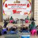 Sambut Hari Jadi Humas Polri ke-74, Polres Pesawaran Gelar Donor Darah Serentak: Wujud Polisi Humanis Peduli Sesama