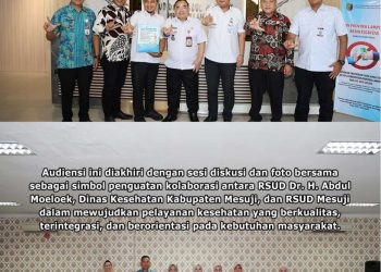RSUD Abdul Moeloek dan Pemkab Mesuji Jalin Kolaborasi Strategis Tingkatkan Layanan Kesehatan Masyarakat