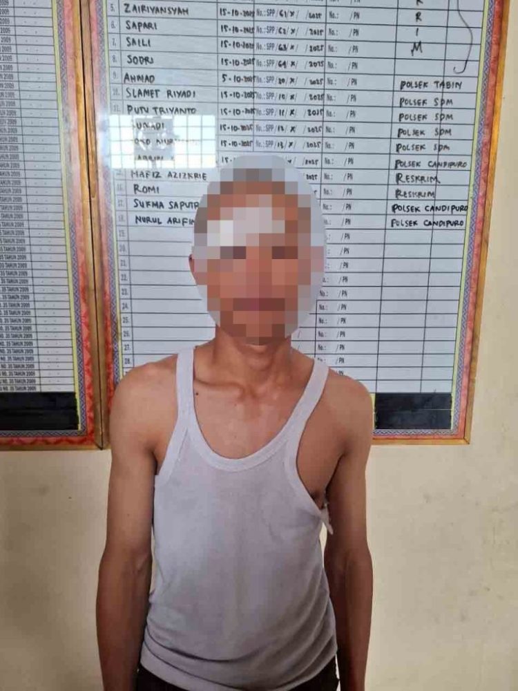 Polisi Panjat Tower, Warga Bersatu Amankan Pelaku Pencurian Kabel di Rajabasa