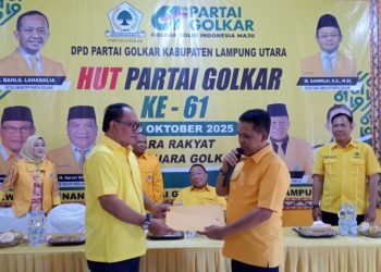 Golkar Lampung Utara Ganti Nahkoda! Aprozi Alam Resmi Jadi Plt Ketua, Siap Gaspol Jalankan Mesin Partai