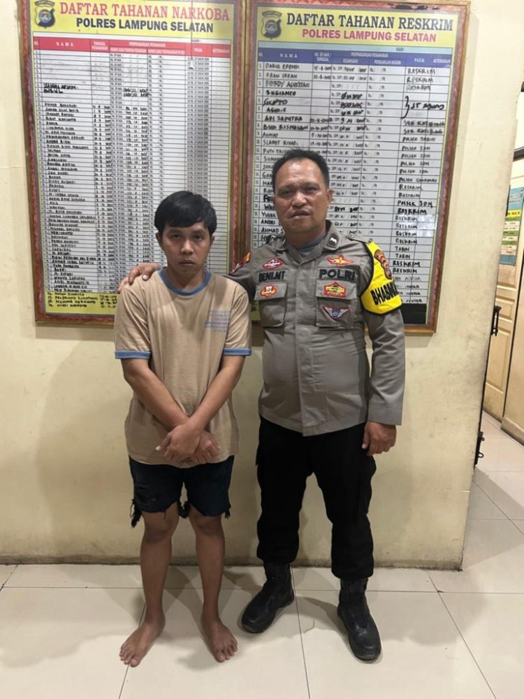 Heboh! Bhabinkamtibmas Desa Tejang Pulau Sebesi Amankan DPO Pelaku Pencurian Rp600 Juta, Aksi Sigap Jadi Sorotan Publik