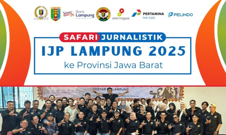 IJP Lampung Malam Ini Bertolak ke Jawa Barat! Safari Jurnalistik Jadi Ajang Strategis Tingkatkan Kapasitas Wartawan