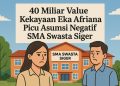 “Kekayaan 40 Miliar Eka Afriana Bikin Heboh! Isu Aset Negara untuk SMA Siger Makin Panas, DPRD Diminta Bertindak Cepat!”