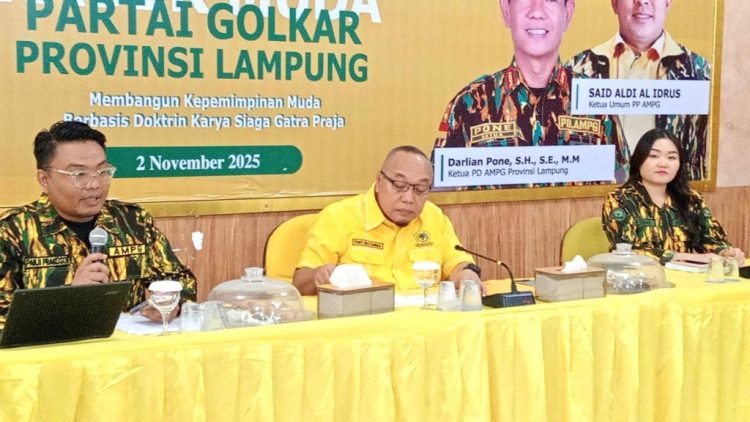 Tony Eka Candra Hipnotis Kader Muda Golkar Lampung, Bagikan Rahasia Sukses Politik