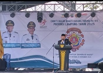 Karang Taruna Lampung Selatan Jadi Tuan Rumah Puncak BBKT dan HUT ke-65, Energi Positif Generasi Muda Muncul di Tengah Masyarakat