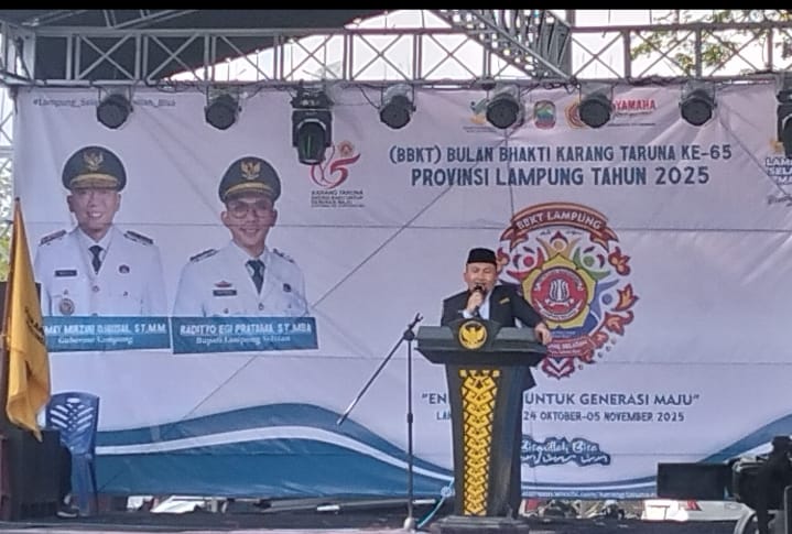 Karang Taruna Lampung Selatan Jadi Tuan Rumah Puncak BBKT dan HUT ke-65, Energi Positif Generasi Muda Muncul di Tengah Masyarakat