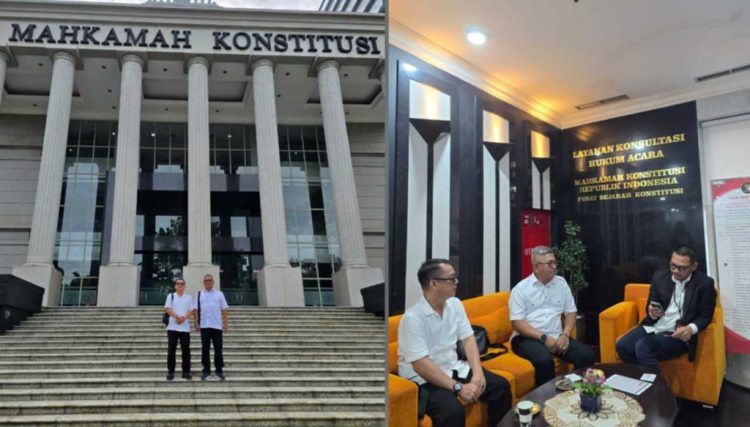 LSM PRO RAKYAT Sambangi Mahkamah Konstitusi RI, Tegaskan Komitmen Penegakan Hukum Konstitusional