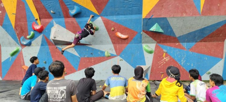 FPTI Lampung Gelar Pelatda Super Intensif, Siap Kirim Atlet Andalan ke Kejurnas Panjat Tebing Semarang