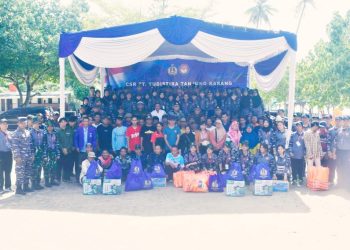 TNI AL Bersinergi dengan PT Yudhistira Tanjung Karang, Gelar Sailing Camp 2025: Bakti Sosial hingga Edukasi Maritim untuk Generasi Muda