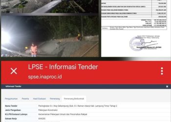 Proyek Rp92 Miliar BBWS Mesuji-Sekampung Jadi Sorotan, Upah Pekerja “Hilang”, LSM PRO RAKYAT Desak Kejati Lampung Bertindak