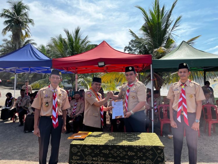 Kalapas Dharmasraya Tegaskan Peran Strategis Pramuka dalam Pembentukan Karakter Generasi Muda di Raimuna Daerah