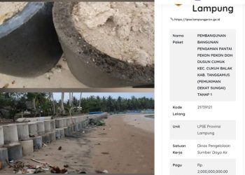 LSM PRO RAKYAT Desak Presiden Copot Kepala BPK RI Perwakilan Lampung, Proyek PSDA Diduga Rugikan Negara