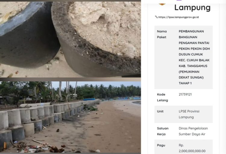 LSM PRO RAKYAT Desak Presiden Copot Kepala BPK RI Perwakilan Lampung, Proyek PSDA Diduga Rugikan Negara