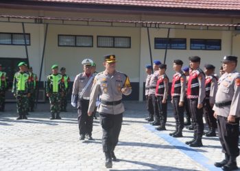 Polres Lampung Selatan Gelar Apel Pasukan Operasi Zebra Krakatau 2025, Siap Tindak Pelanggaran dan Balap Liar