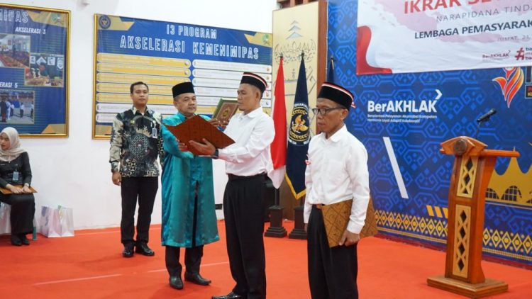 Ikrar Setia NKRI di Lapas Kalianda: Langkah Berani Warga Binaan untuk Kembali ke Pangkuan Bangsa