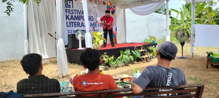 Festival Kampung Literasi Metro 2025: Ajang Unjuk Bakat Pembaca Puisi Muda yang Penuh Kejutan