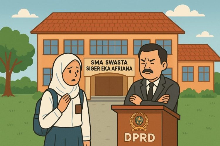 SMA Swasta Siger, Harta Pemilik Miliaran, dan Sikap DPRD yang Bikin Publik Bertanya