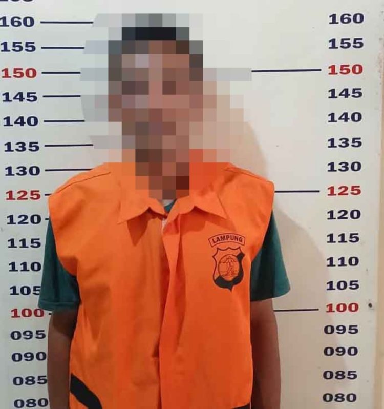 Polsek Kalianda Tangkap Pelaku Percobaan Pencurian Motor di Negeri Pandan