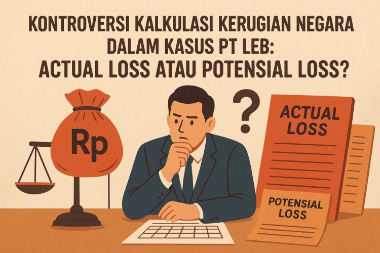 Kontroversi Besar Soal Kerugian Negara di Kasus PT LEB: Actual Loss atau Potensial Loss?