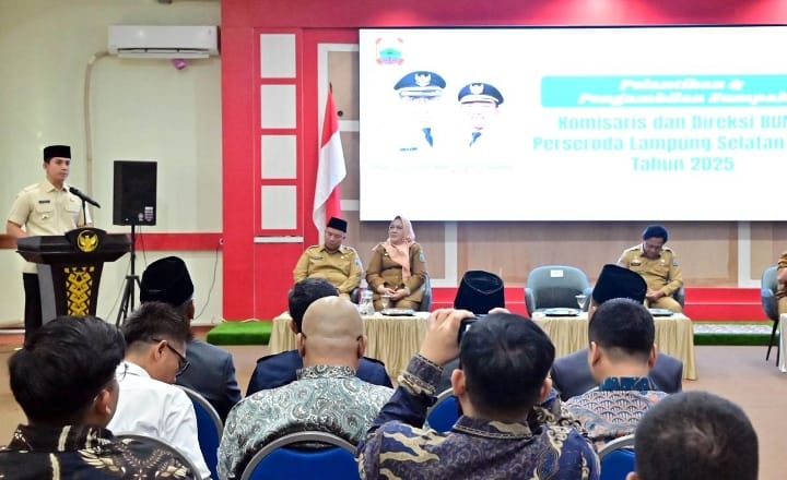 Perseroda Lampung Selatan Maju Masuki Babak Baru, Bupati Egi Tekankan Integritas dan Profesionalisme