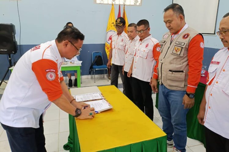 Fauzi Kembali Terpilih Pimpin ORARI Lokal Pringsewu 2025-2028