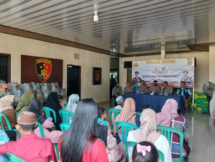 Polres Lampung Selatan Gelar Sunat Massal di Natar
