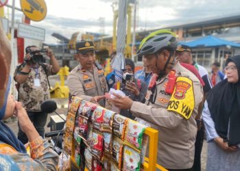 Ngupi Pai Puakhi, Polisi Humanis Warnai Pengamanan Nataru Bakauheni