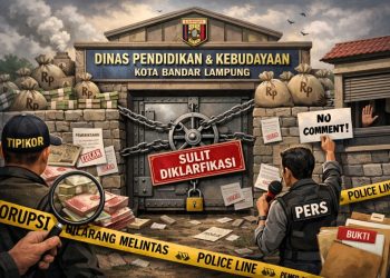 Terindikasi Tipikor, Disdikbud Bandar Lampung Sulit Diklarifikasi soal Pinjam Pakai Aset Negara