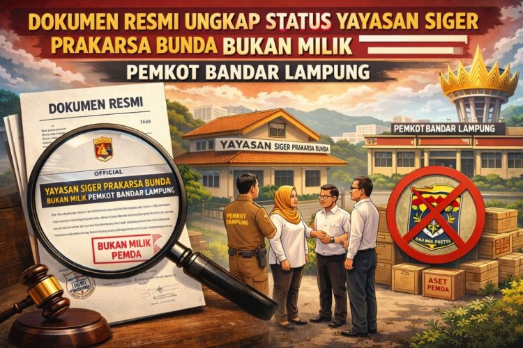 Dokumen Resmi Ungkap Status Yayasan Siger Prakarsa Bunda Bukan Milik Pemkot Bandar Lampung
