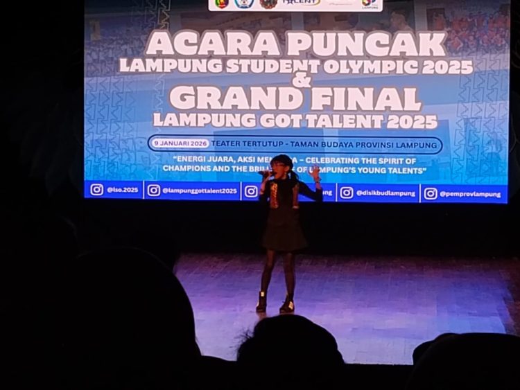 Murid SD Hentak Panggung Got Talent Lampung di Awal Tahun 2026