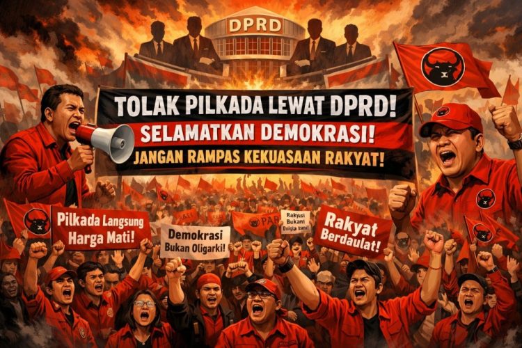 DPD PDI Perjuangan Sumut Tegas Tolak Pilkada Lewat DPRD, Dinilai Langgar Konstitusi dan Rampas Kedaulatan Rakyat