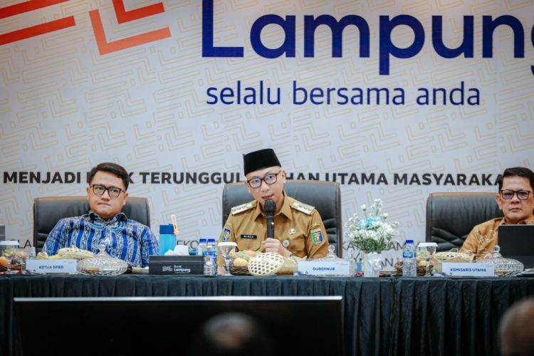 Ketua DPRD Provinsi Lampung Hadiri Rapat Koordinasi Strategis Bank Lampung