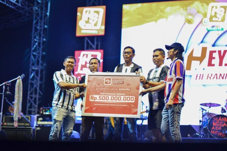 Dari Panggung Musik ke Aksi Kemanusiaan, HS dan Slank Bantu Korban Bencana Sumatera