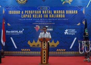 Lapas Kalianda Hadirkan Perayaan Natal untuk Warga Binaan Kristiani